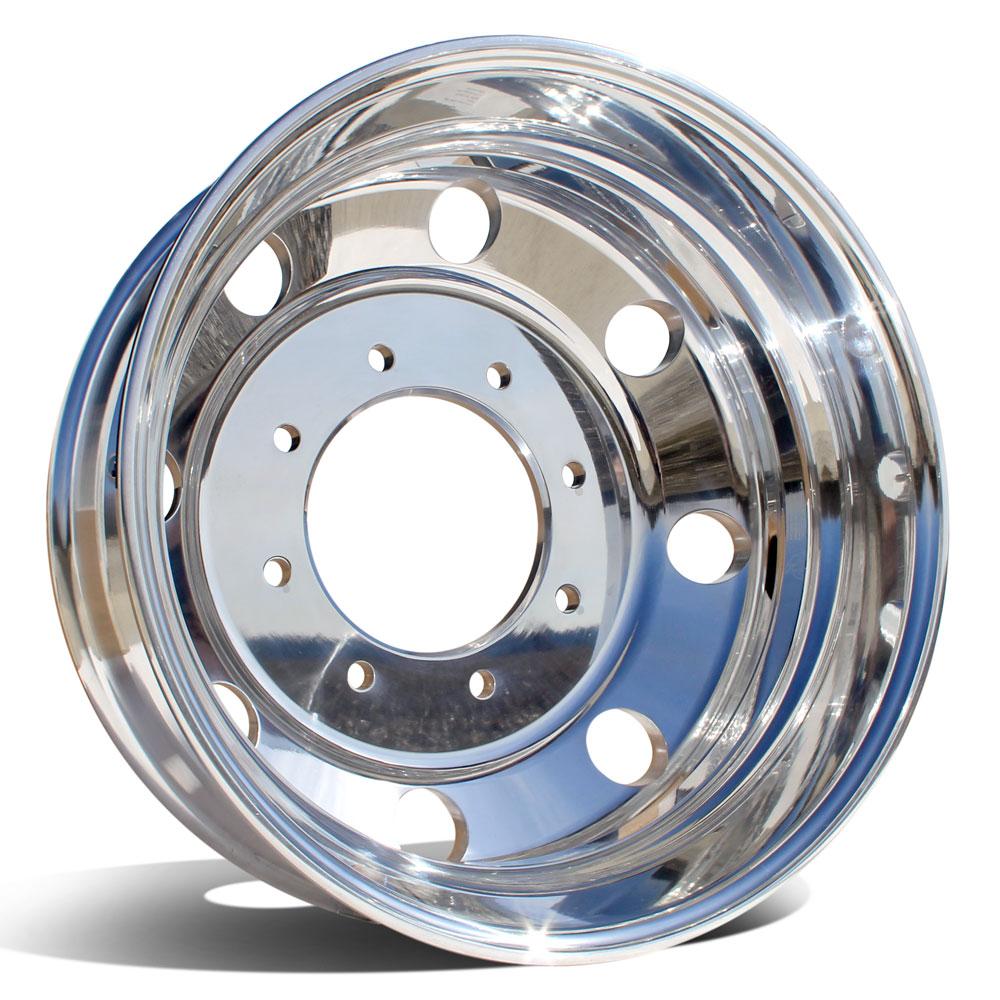19.5x6.75 Northstar 8x225mm Hub Pilot Mirror Polished Both Sides (Ford F450/F550 1998-2004) 2